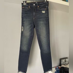 NWOT Gap true skinny jeans, size 26 regular